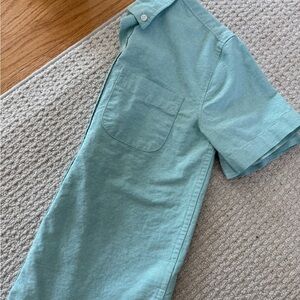 Old Navy Light Blue Short Sleeve Button-downShirt